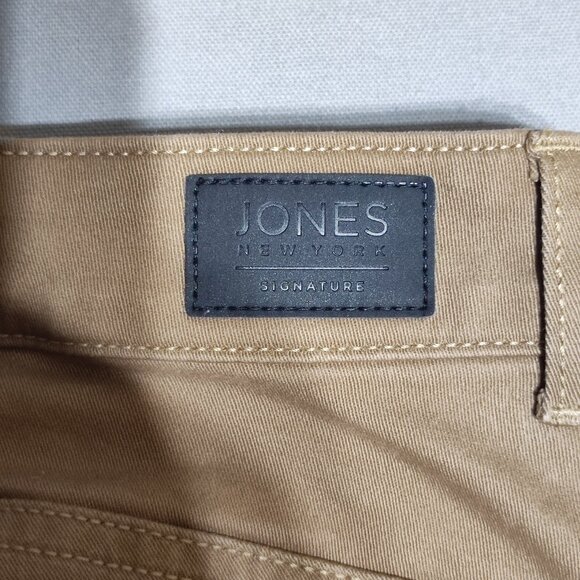 Jones New York Signature Madison pants women's size 6 tan colour skinny - Picture 5 of 13
